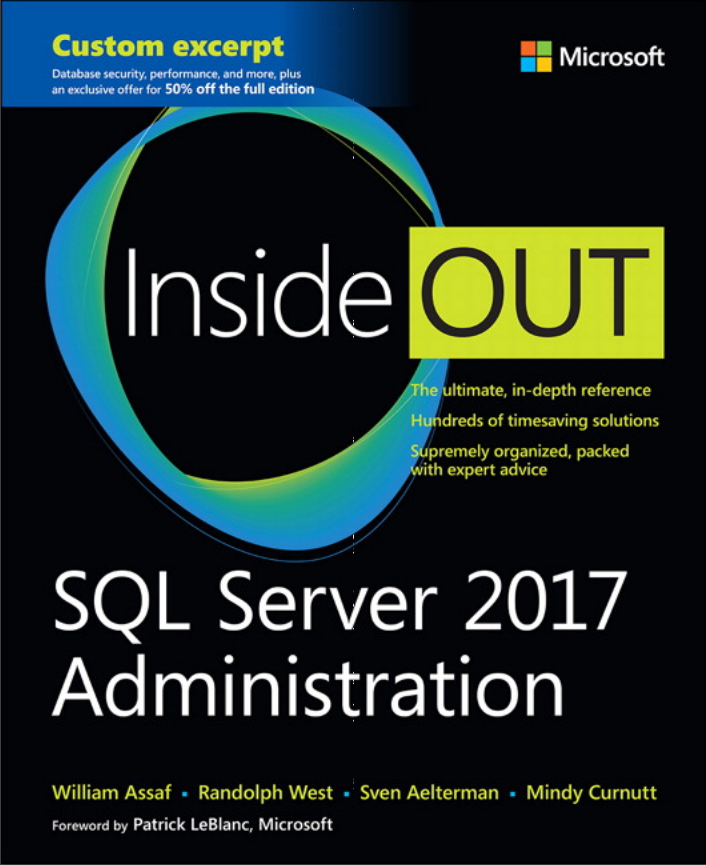 fedt nok Sport tråd Free E-Book: SQL Server 2017 Administration - MSNOOB